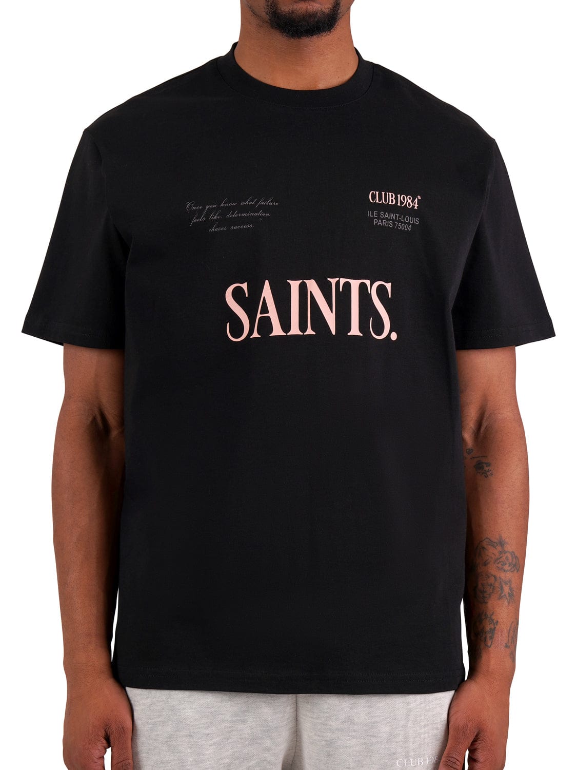 CLUB 1984. Artisian T-shirt - Black T-Shirt