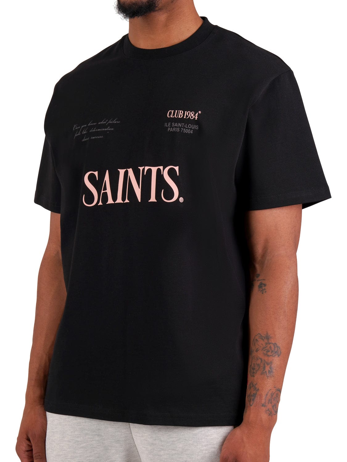 CLUB 1984. Artisian T-shirt - Black T-Shirt