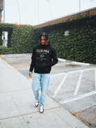 CLUB 1984. Arts District Hoodie - Black Hoodie