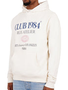 CLUB 1984. Arts District Hoodie - Off White Hoodie
