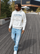CLUB 1984. Arts District Hoodie - Off White Hoodie