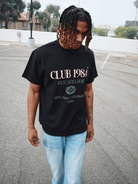CLUB 1984. Arts District T-shirt - Black T-Shirt