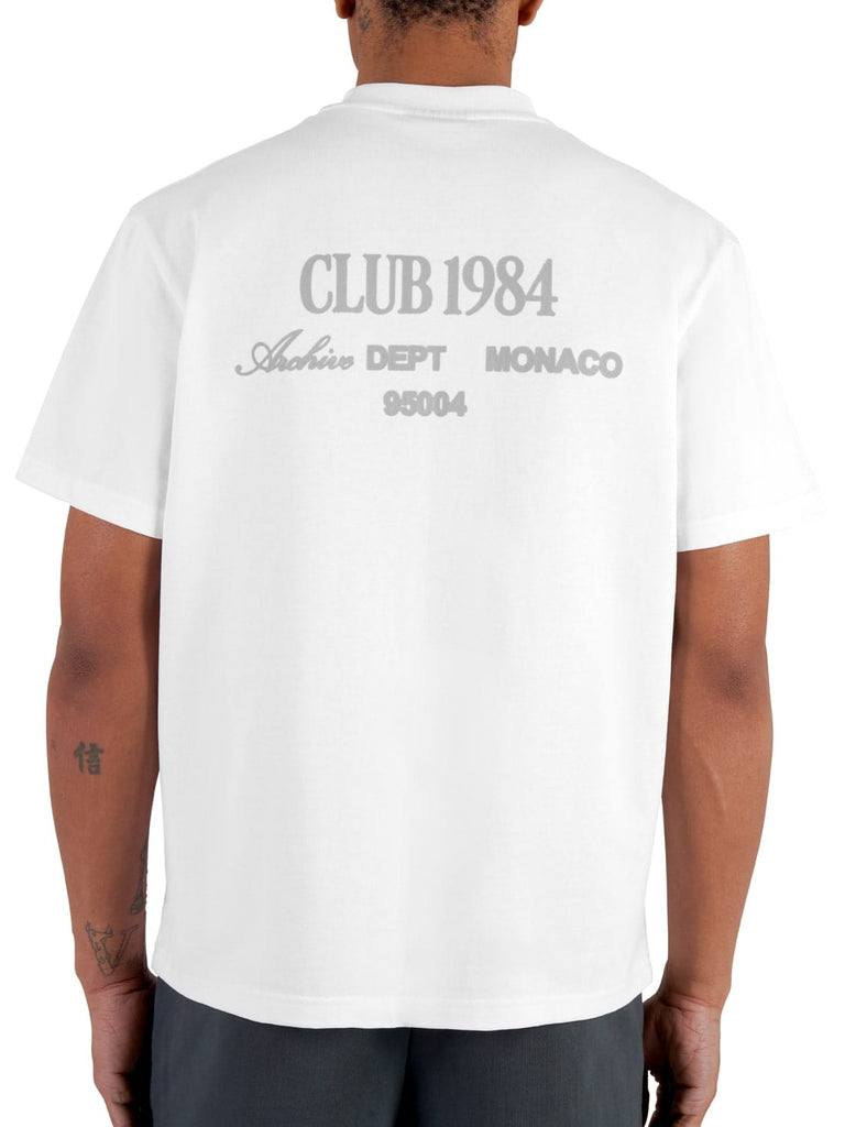 CLUB 1984. Atelier Dept T-shirt - White T-Shirt