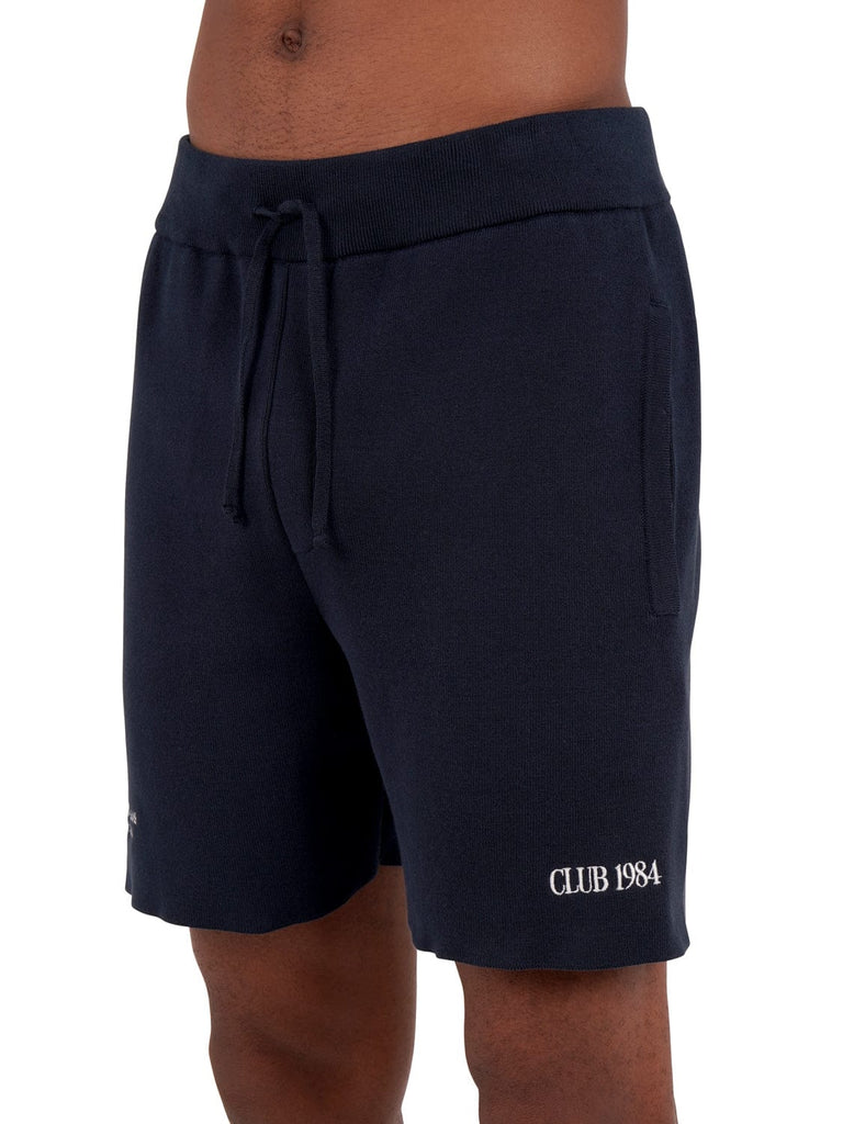CLUB 1984. Atelier Knit Shorts - Navy shorts