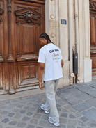 CLUB 1984. Atelier Script T-shirt - White T-Shirt