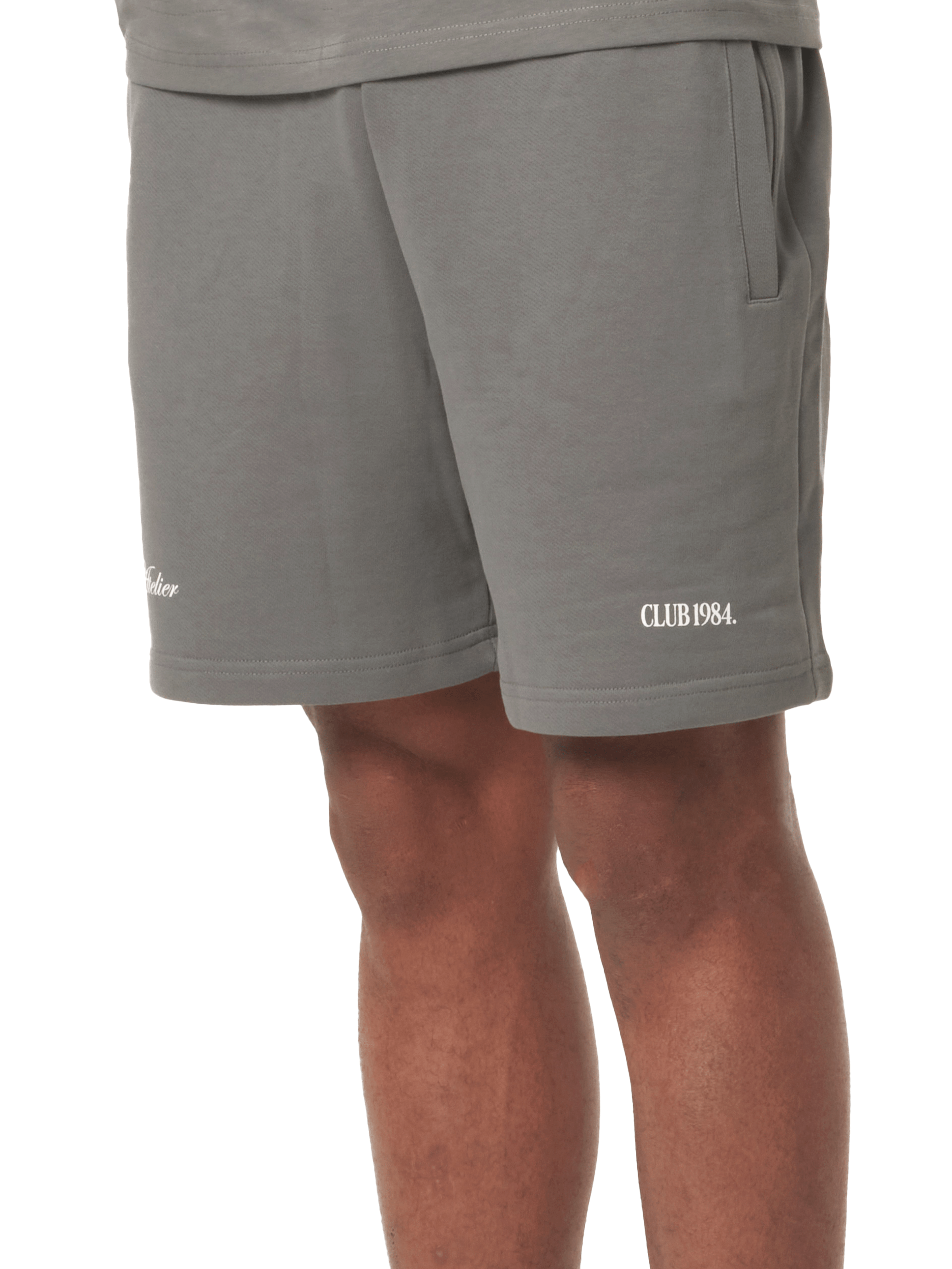CLUB 1984. Atelier Shorts - Steel Grey shorts