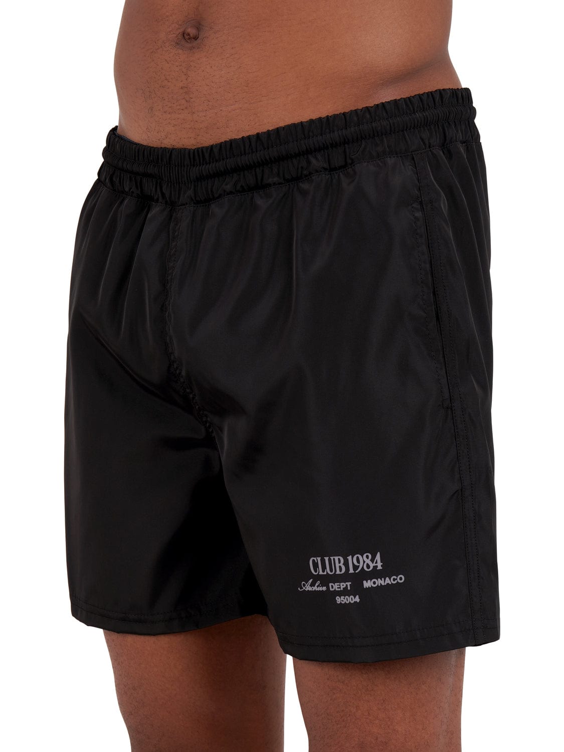 CLUB 1984. Atelier Swim Shorts - Black shorts