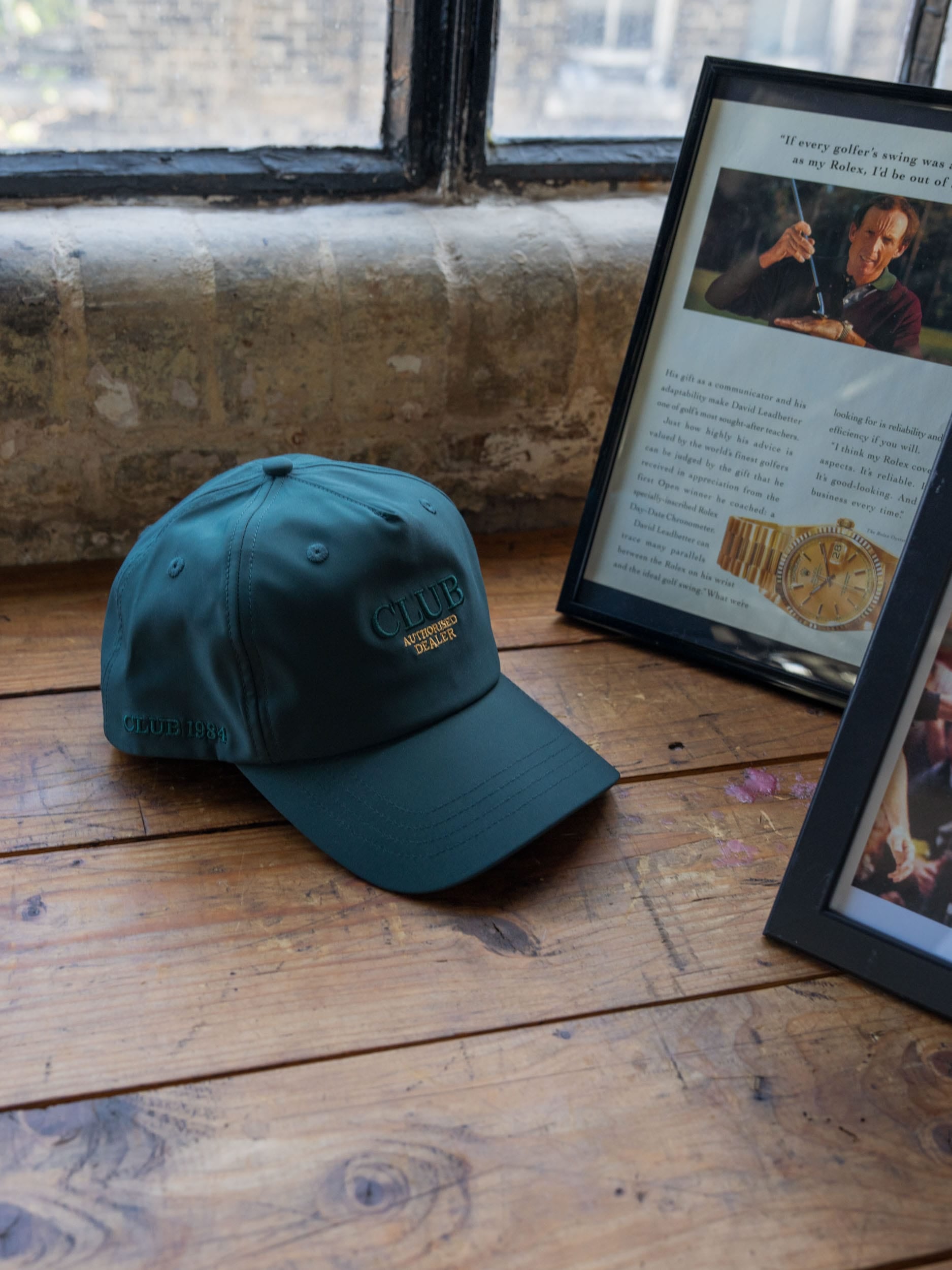 CLUB 1984. Authorised Dealer Cap - Green Accessories 1984-2026-291-10