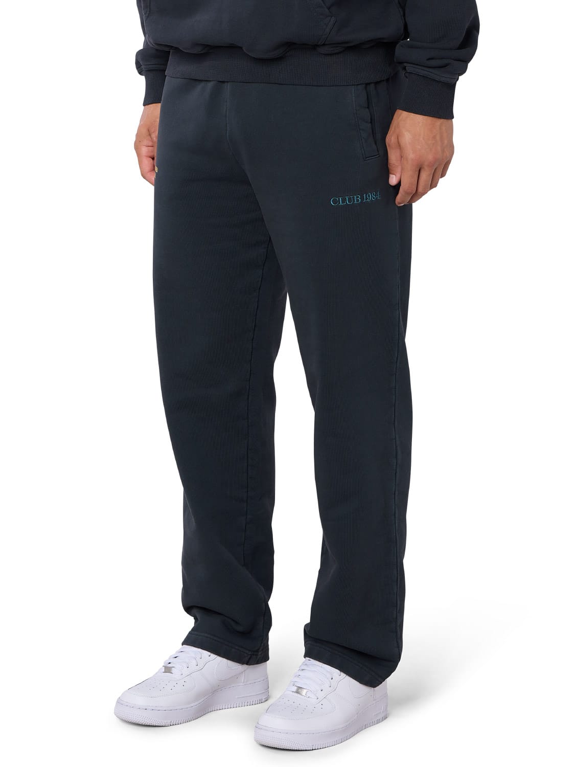 CLUB 1984. Authorised Dealer Sweatpants - Faded Black Sweatpants