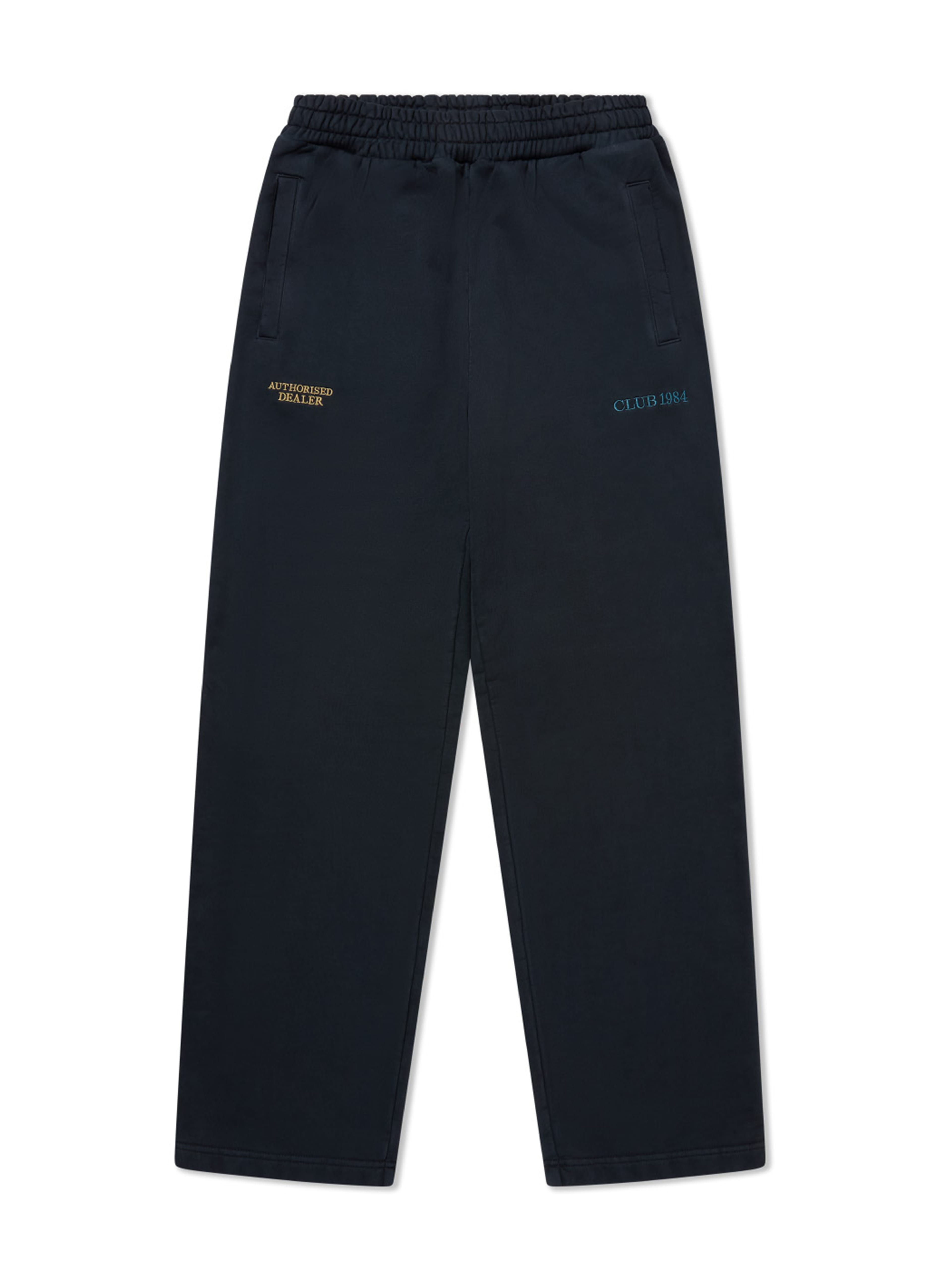 CLUB 1984. Authorised Dealer Sweatpants - Faded Black Sweatpants