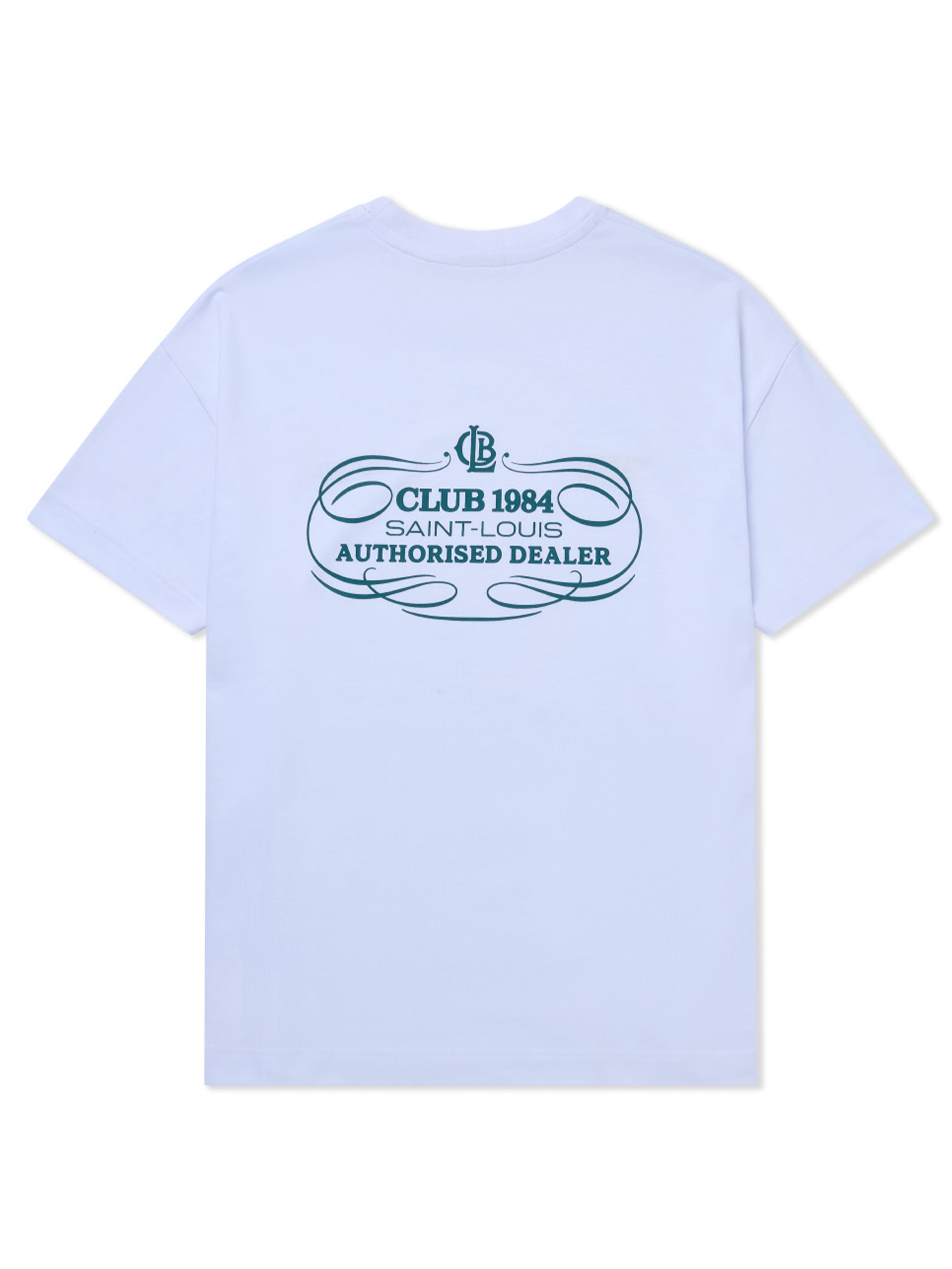 CLUB 1984. Authorised Dealer T-shirt - White T-Shirt