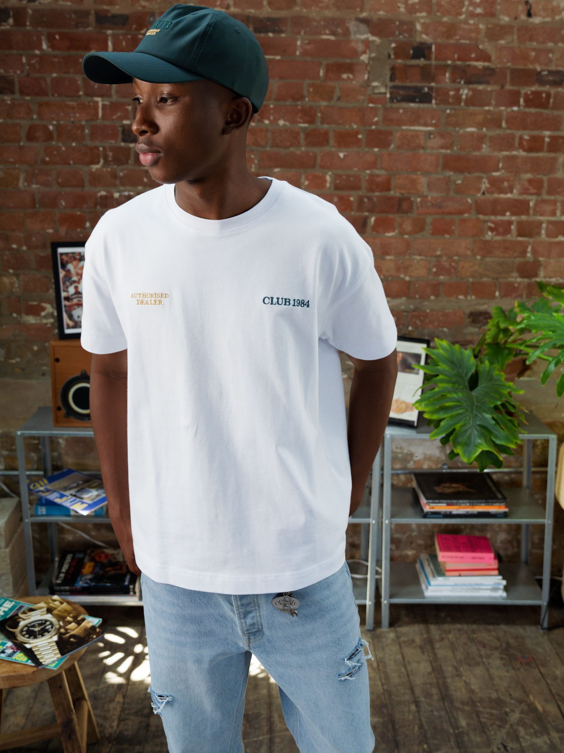 CLUB 1984. Authorised Dealer T-shirt - White T-Shirt