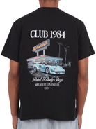 CLUB 1984. Body Shop T-shirt - Black T-Shirt