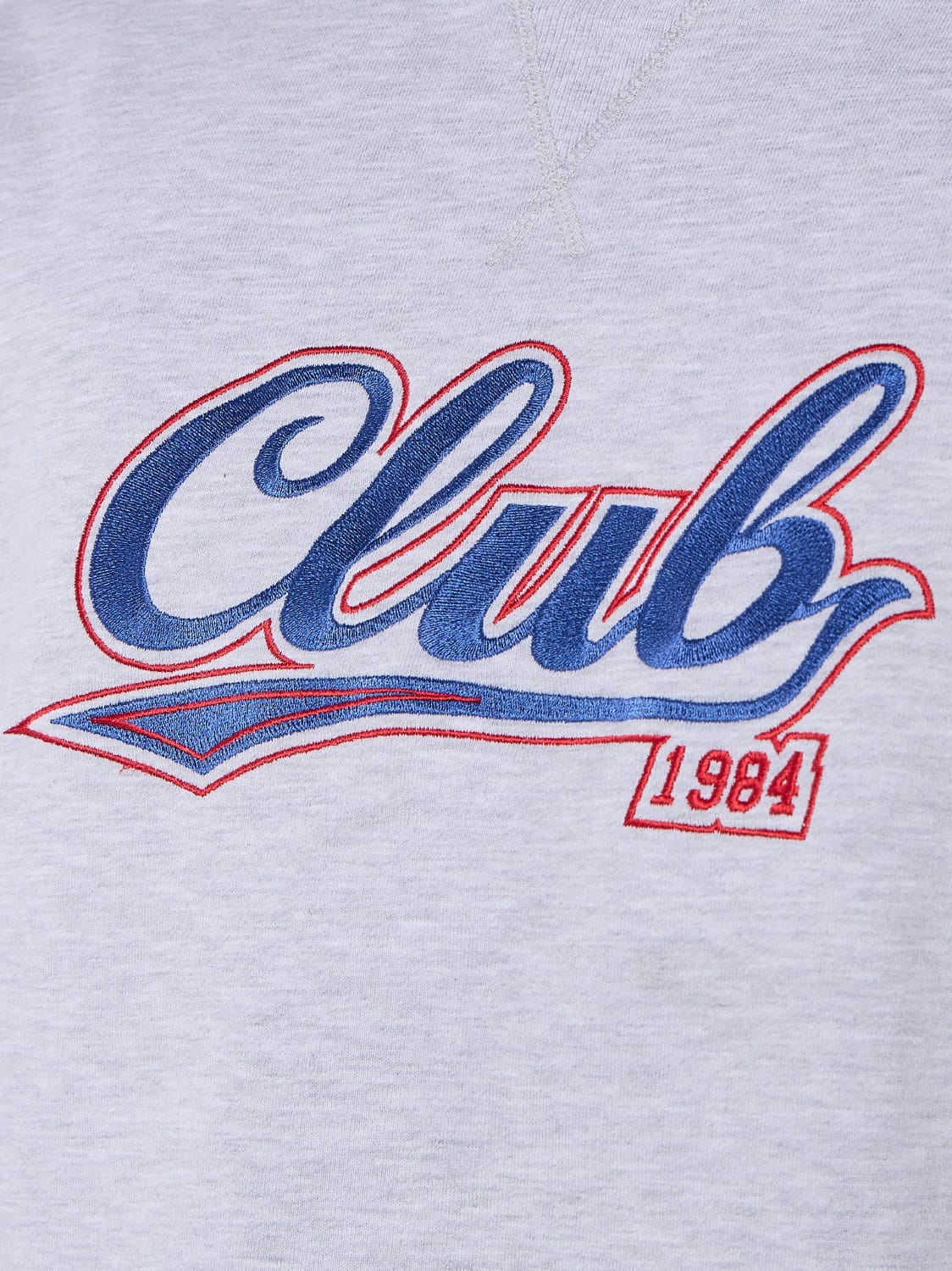 CLUB 1984. Bronx Sweatshirt - Light Grey Marl Sweatshirt
