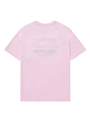 CLUB 1984. CA T-shirt - Washed Pink T-Shirt