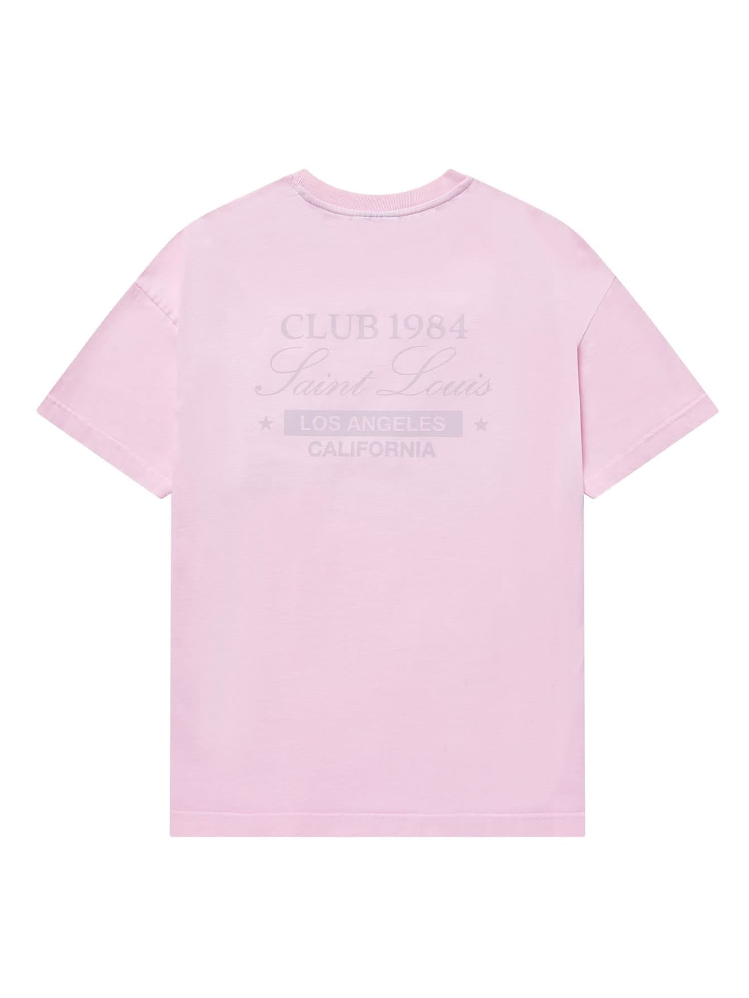 CLUB 1984. CA T-shirt - Washed Pink T-Shirt