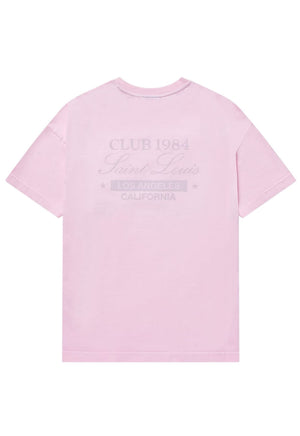CLUB 1984. CA T-shirt - Washed Pink T-Shirt