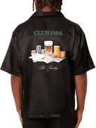 CLUB 1984. Casino Shirt - Black Shirt