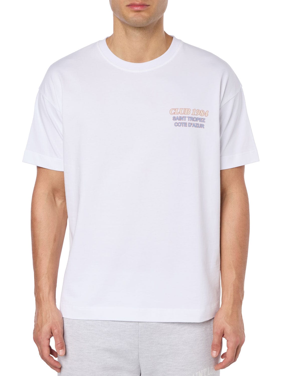 CLUB 1984. Chateau T-shirt - White T-Shirt