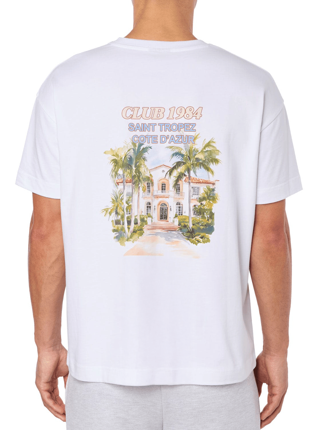 CLUB 1984. Chateau T-shirt - White T-Shirt