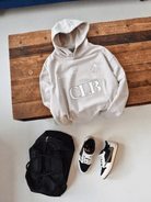 CLUB 1984 CLB Stars Hoodie - Mocha Hoodie