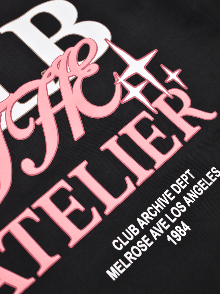 CLUB 1984. CLB Studio Hoodie - Black Hoodie