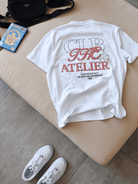 CLUB 1984. CLB Studio T-shirt - White T-Shirt