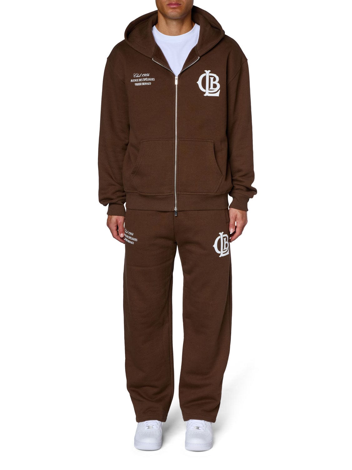 CLUB 1984. CLB Sweatpants - Brown Sweatpants