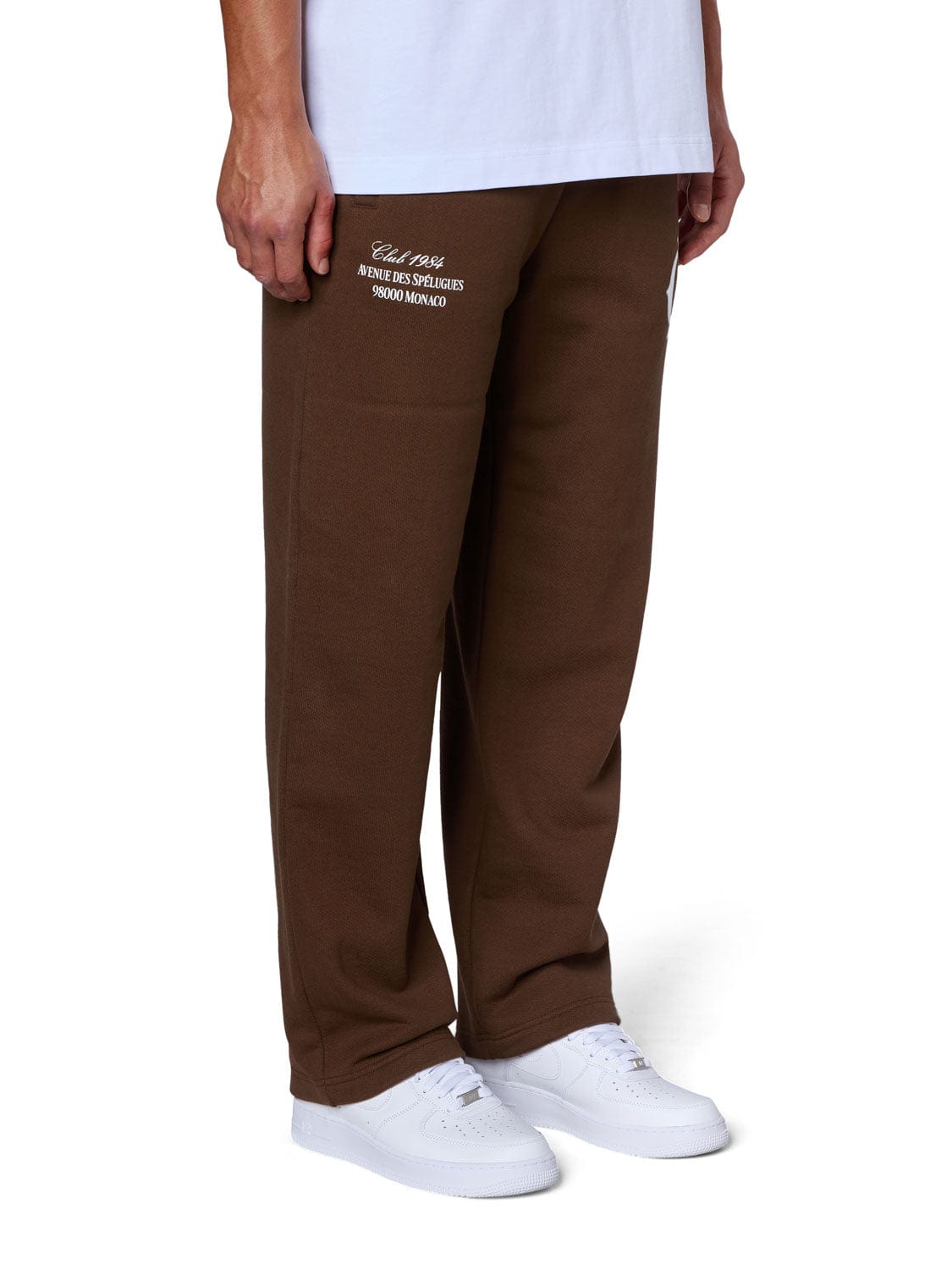 CLUB 1984. CLB Sweatpants - Brown Sweatpants