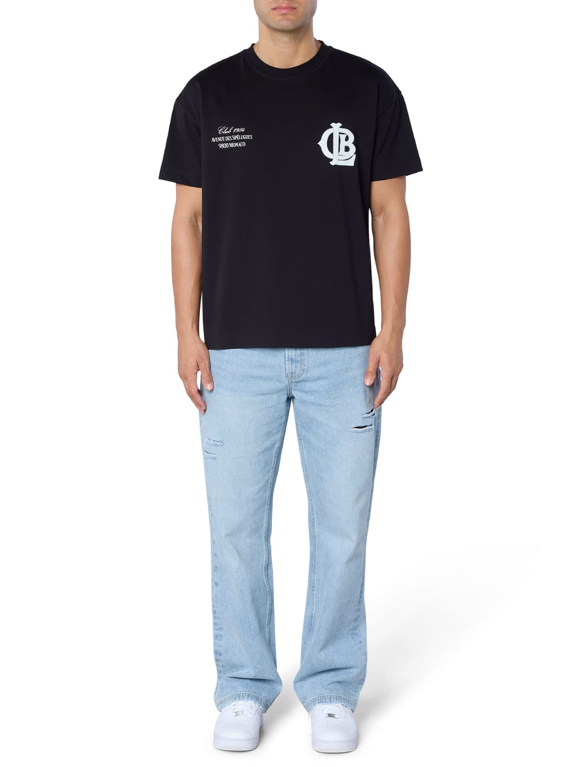 CLUB 1984. CLB T-shirt - Black T-Shirt