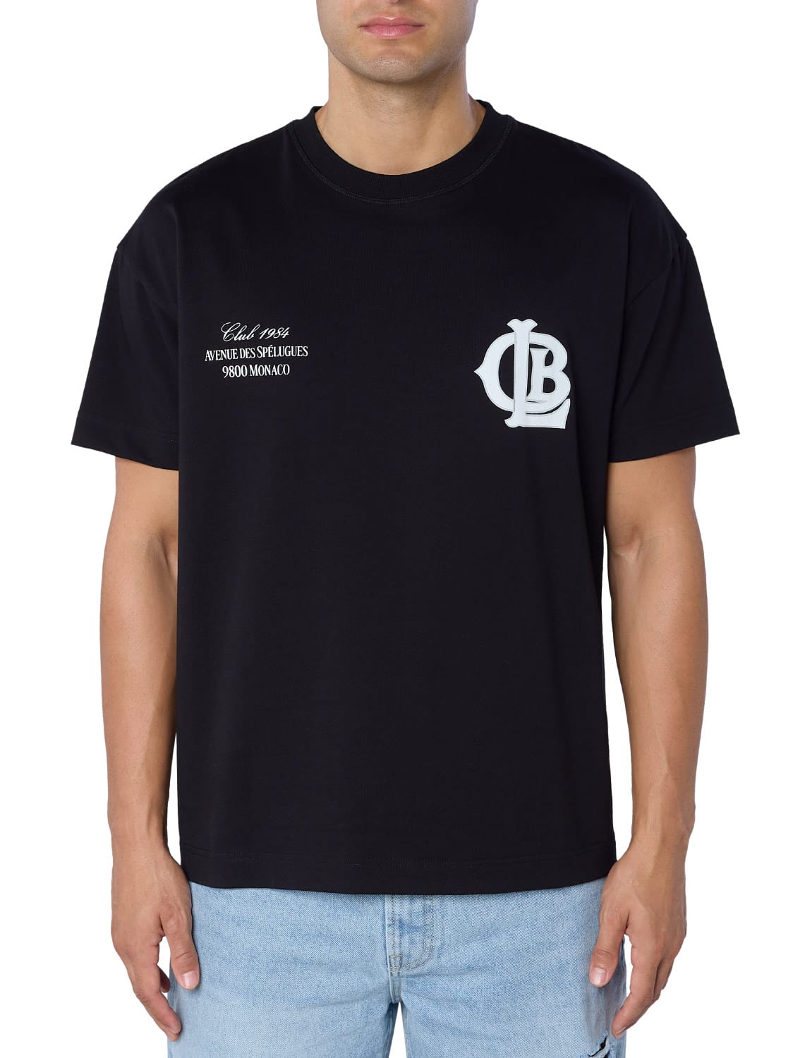 CLUB 1984. CLB T-shirt - Black T-Shirt