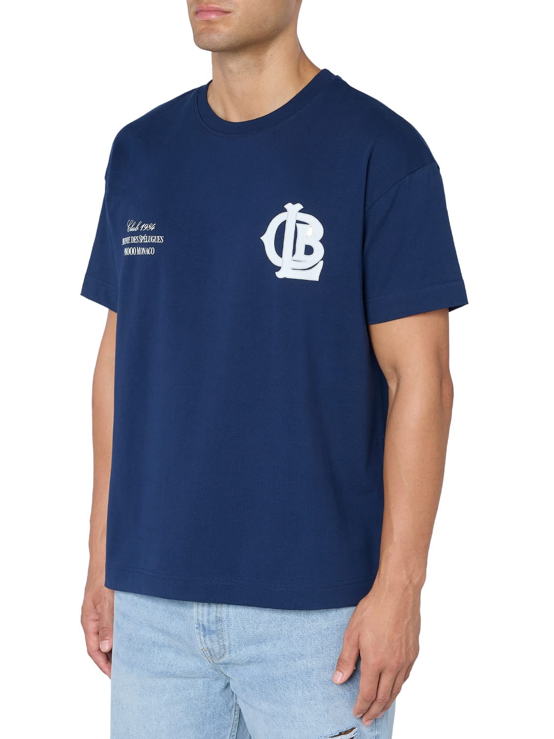 CLUB 1984. CLB T-shirt - Navy T-Shirt