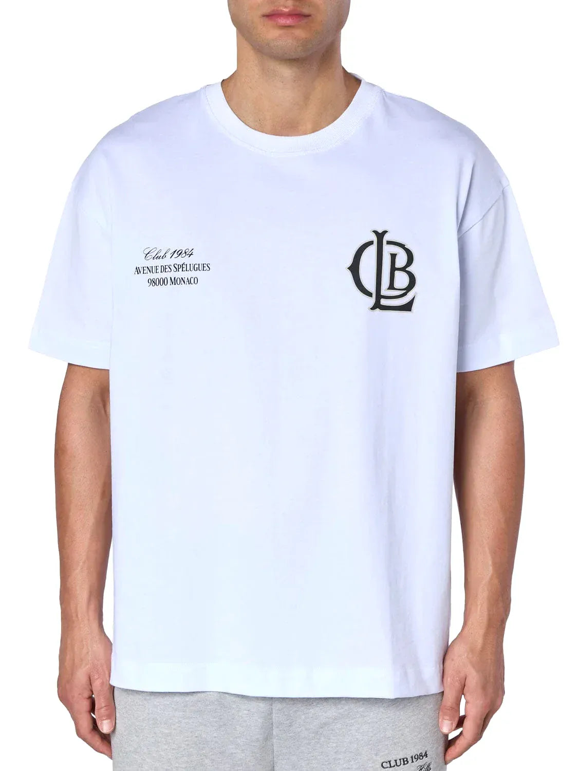 CLUB 1984. CLB T-shirt - White T-Shirt
