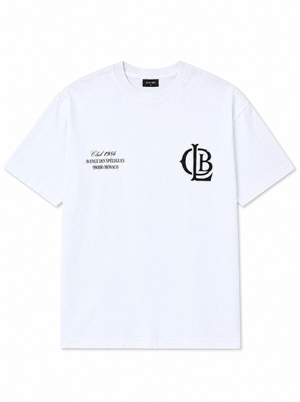CLUB 1984. CLB T-shirt - White T-Shirt