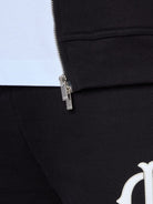 CLUB 1984. CLB Zipped Hoodie - Black Hoodie