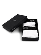 CLUB 1984. Club 1984 Boxers 2 Pack - White Underwear