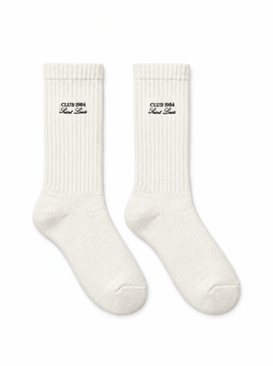 CLUB 1984. Club 1984 Saint Louis Socks - Off White Accessories 1984-2023-0055-10