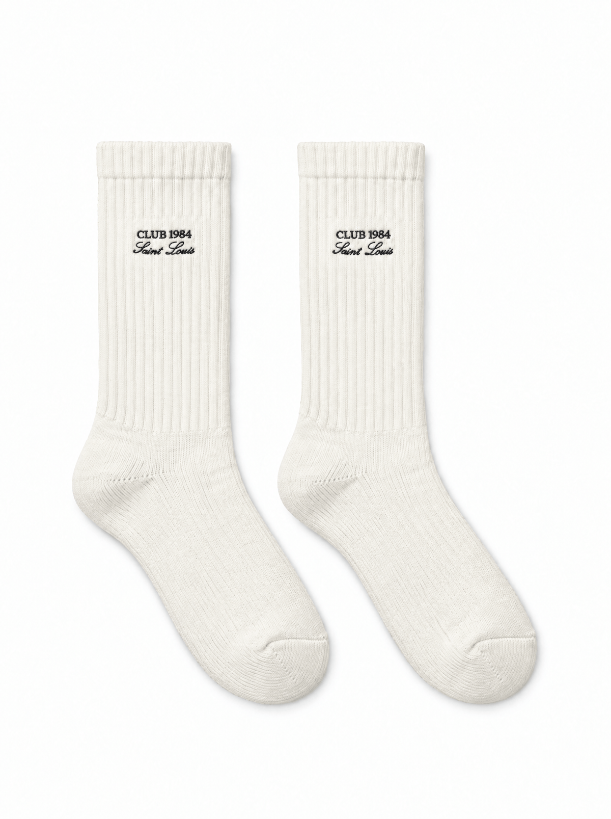 CLUB 1984. Club 1984 Saint Louis Socks - Off White Accessories 1984-2023-0055-10