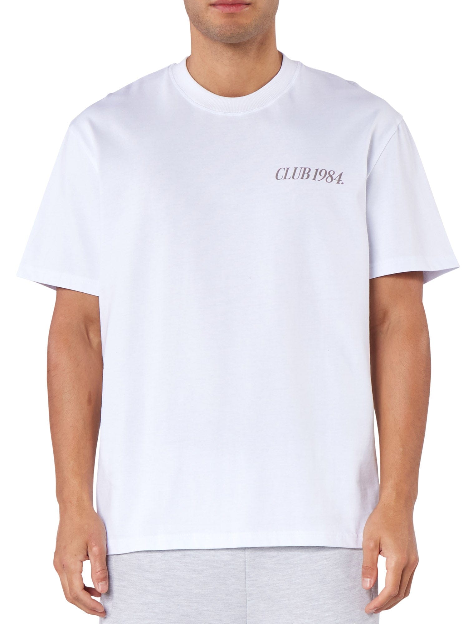 CLUB 1984. Club 23 Jersey T-shirt - White T-Shirt