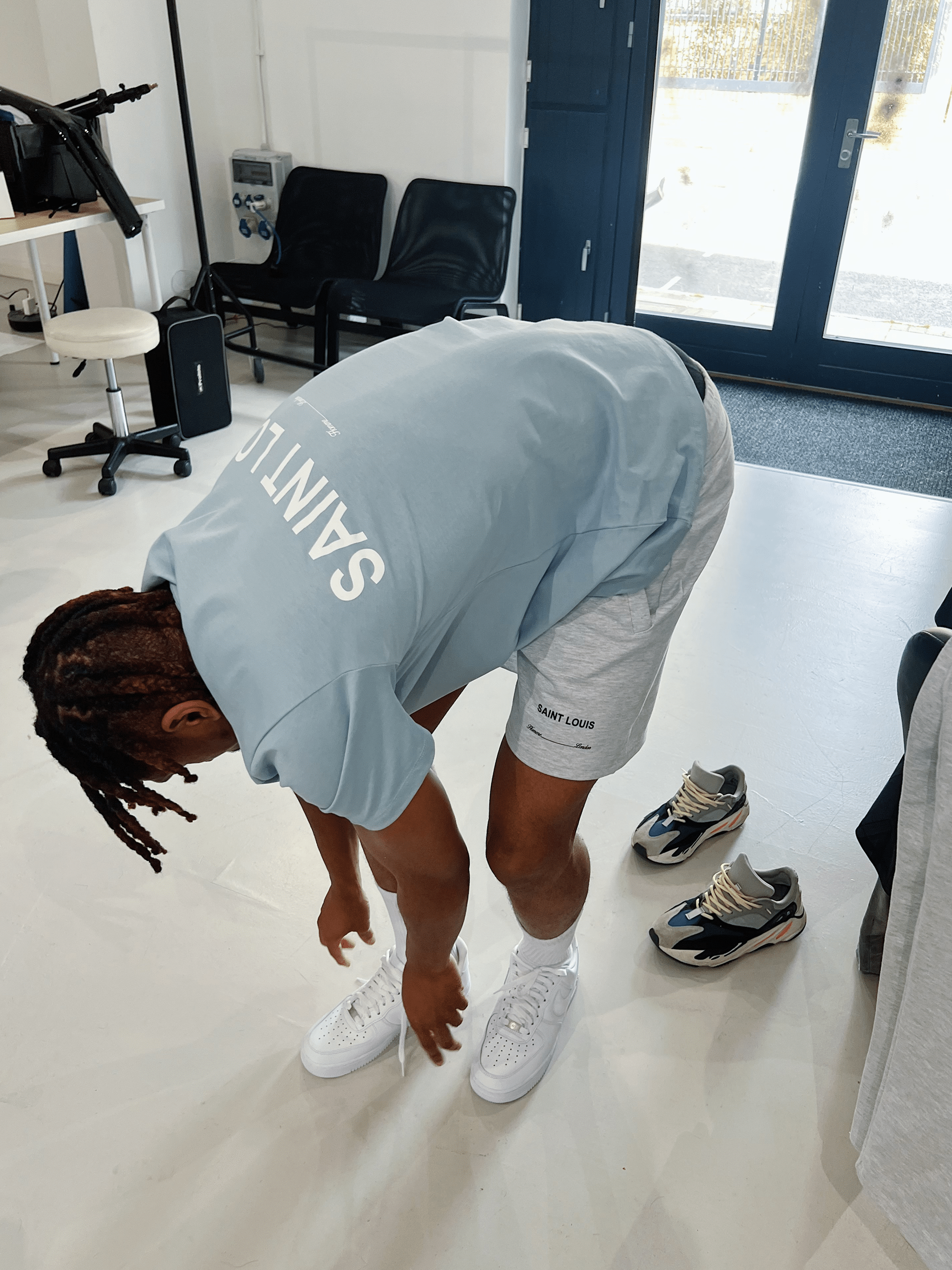 CLUB 1984. Club Archive T-shirt - Light Blue T-Shirt