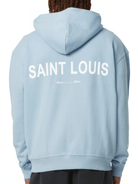 CLUB 1984. Club Archive Zip Hoodie - Light Blue Hoodie