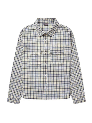 CLUB 1984. Club Checked LS Shirt - Yellow Shirt