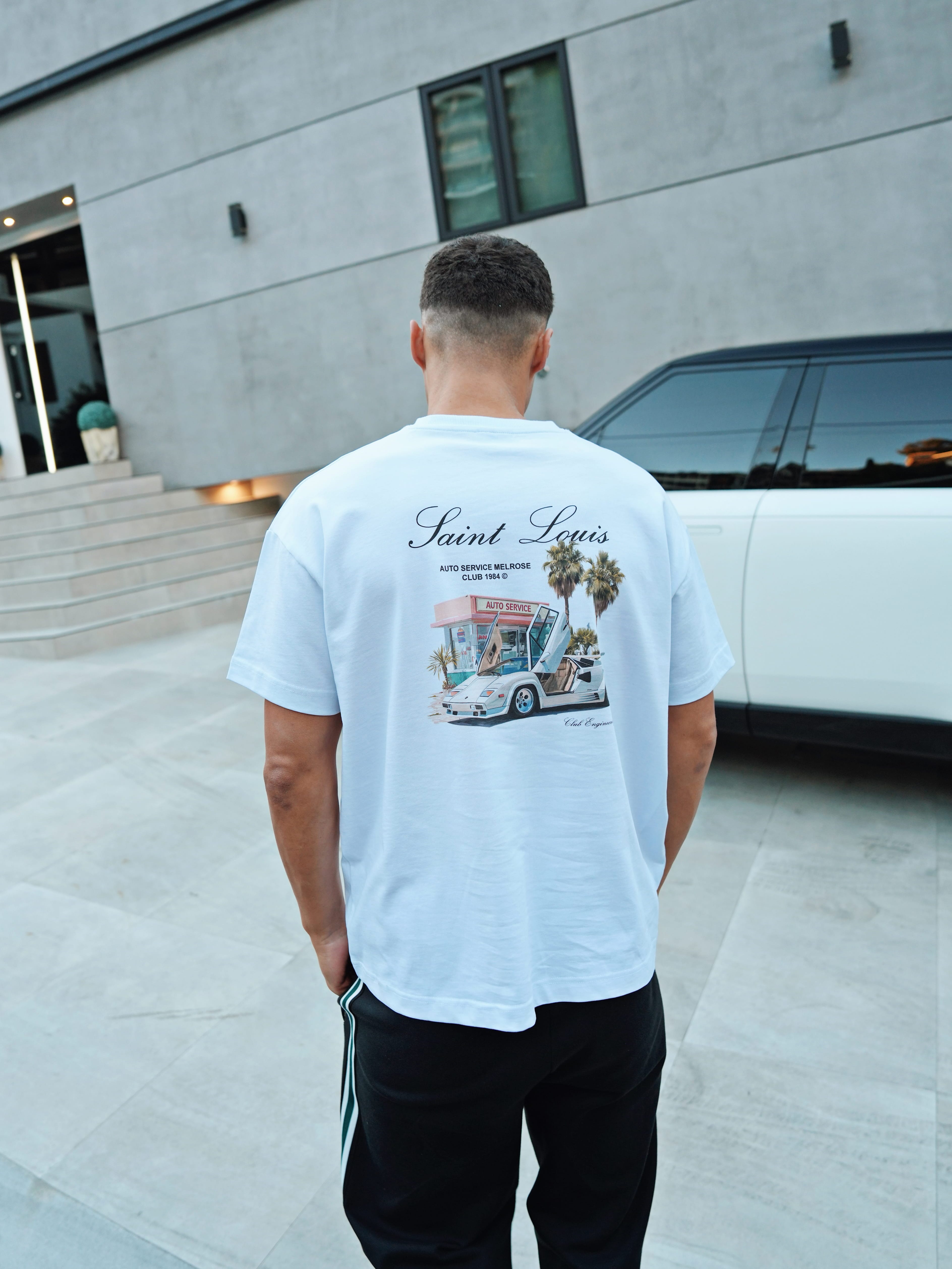 CLUB 1984. Club Engineering T-shirt - White T-Shirt