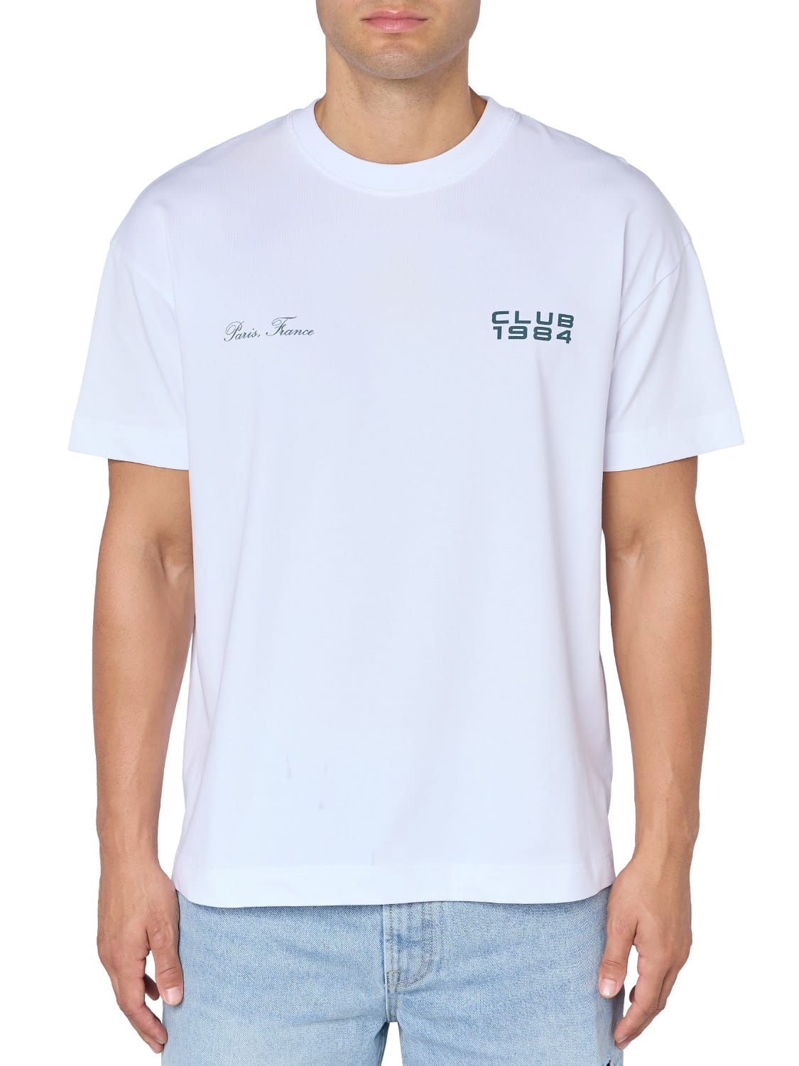 CLUB 1984. Club Golf T-shirt - White T-Shirt