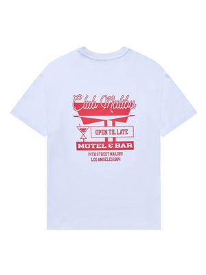 CLUB 1984. Club Malibu T-shirt - White T-Shirt