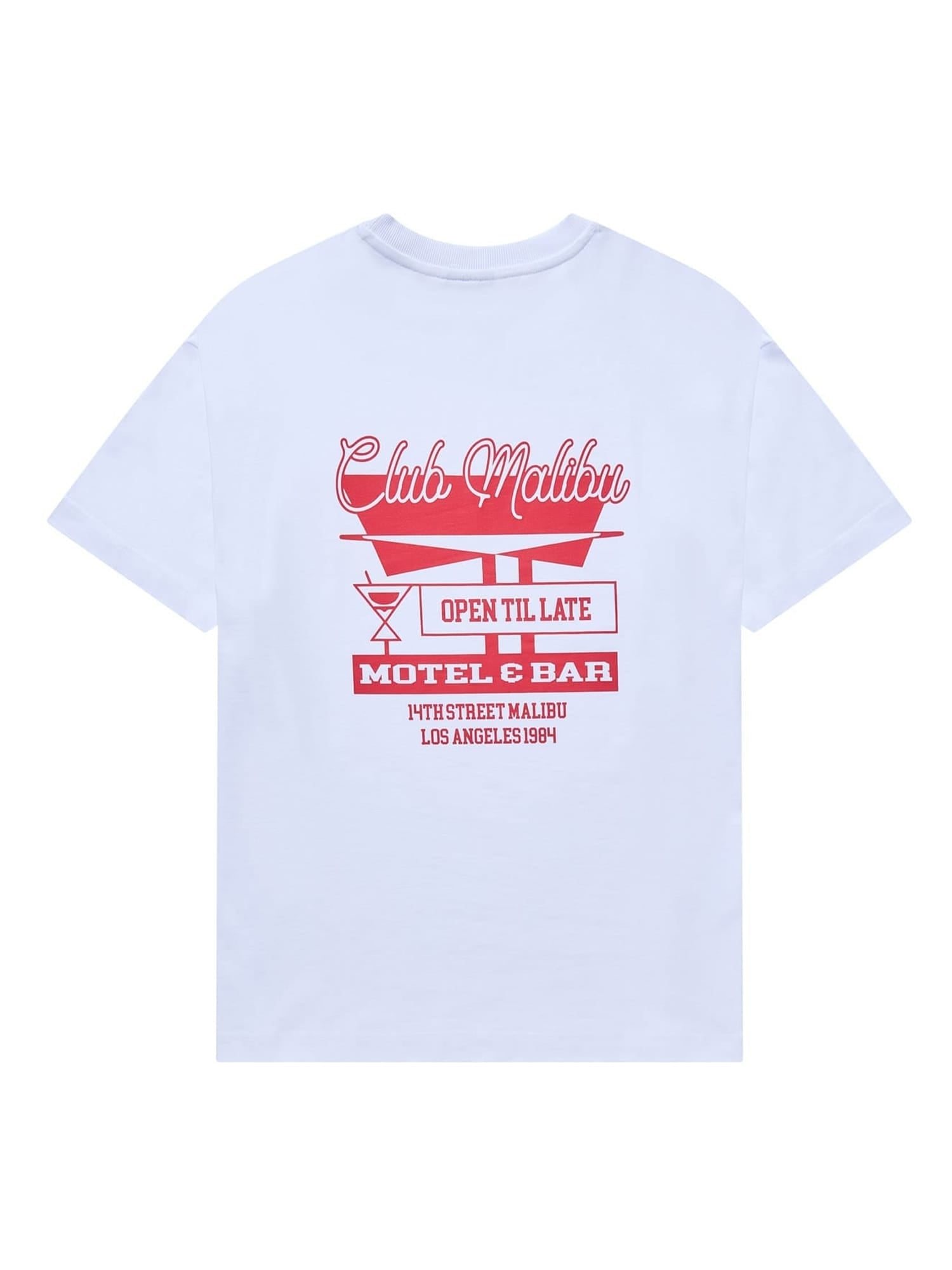 CLUB 1984. Club Malibu T-shirt - White T-Shirt