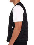 CLUB 1984. Club Quilted Gilet - Black Outerwear