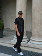 CLUB 1984. Club Quilted Gilet - Black Outerwear