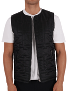 CLUB 1984. Club Quilted Gilet - Black Outerwear