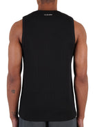 CLUB 1984. Club Ribbed Vest - Black Vest